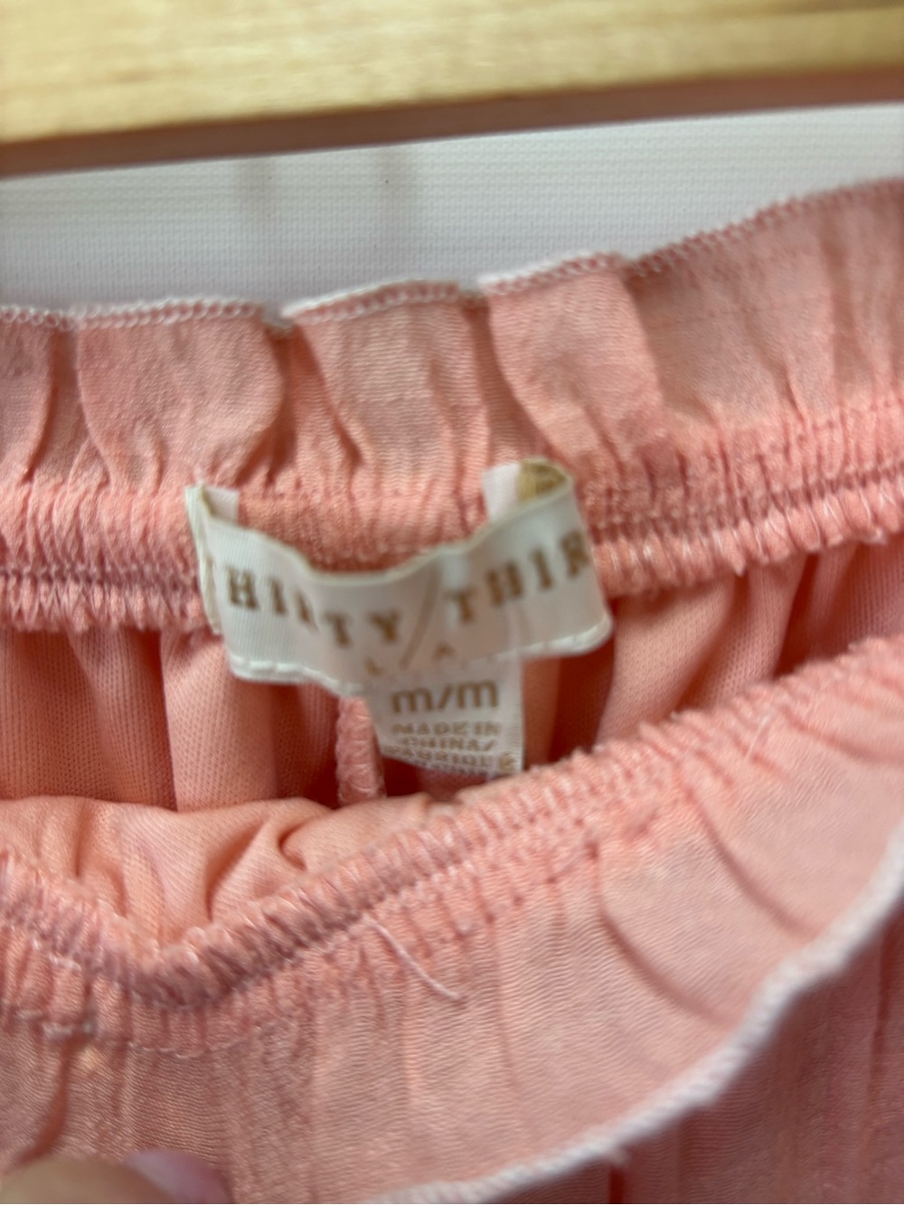 Prach/pink Maxi Skirt with Ruffle Hem - Picture 2 of 6